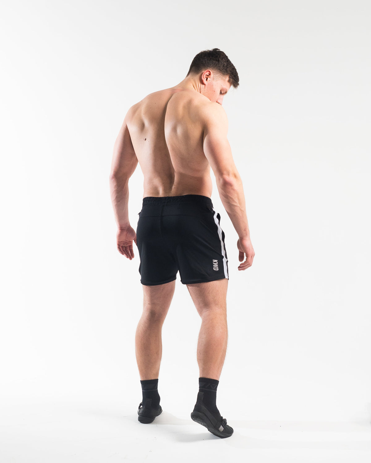 Rear view of 360Go KWD Shorts – Domino featuring performance-ready design.